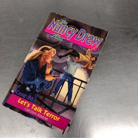 The Nancy Drew Files: Case #86 Lets Talk Terror, by: Carolyn Keene, PB book - Picture 1 of 6